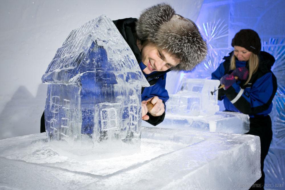 Lapland Hotels Snowvillage Yllasjarvi Exterior photo